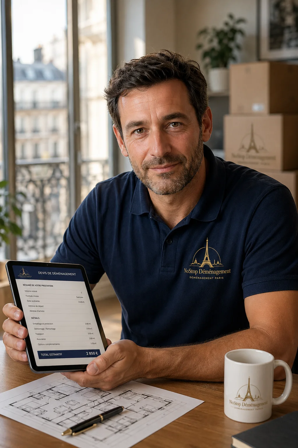 Estimer le volume d'un déménagement — NoStop Déménagement