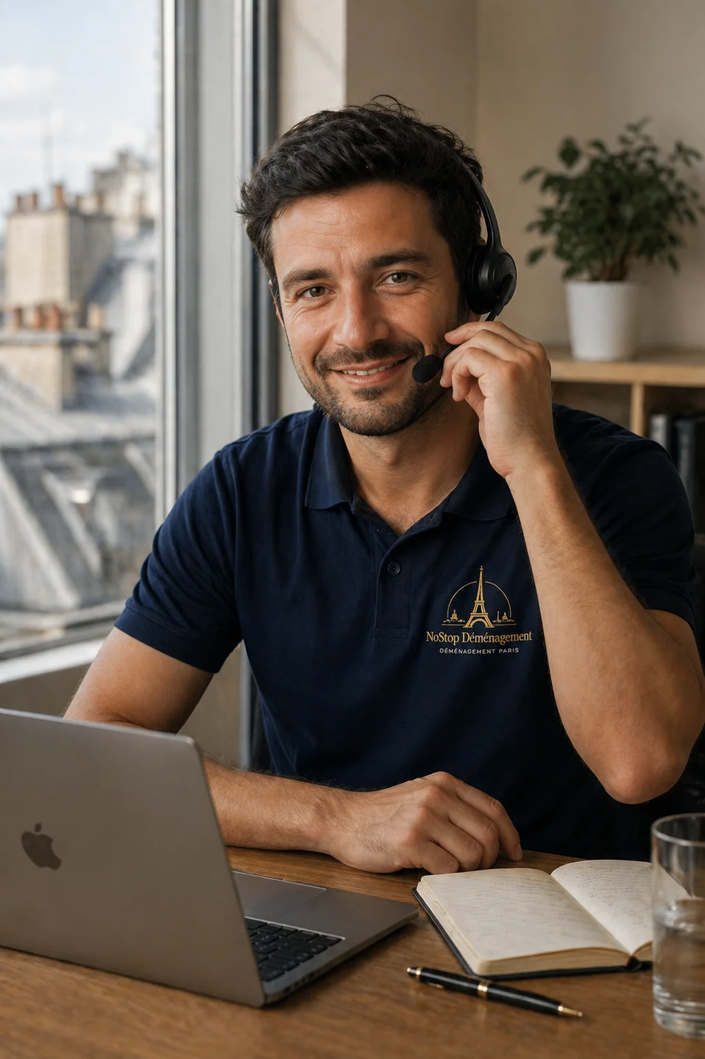 Conseiller NoStop Déménagement disponible pour répondre à vos questions